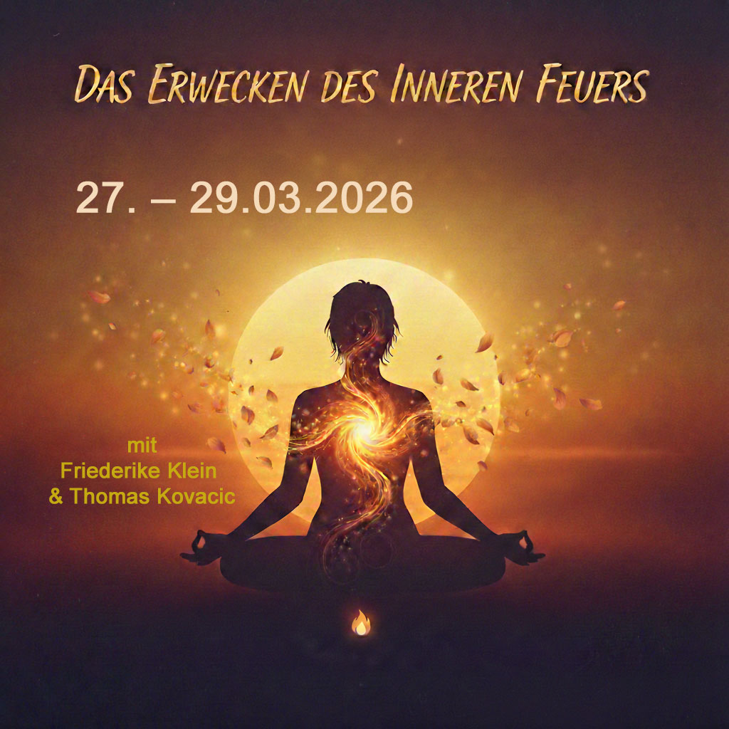 Symbolisches Bild für das innere Feuer erwecken und neue Lebensenergie spüren.